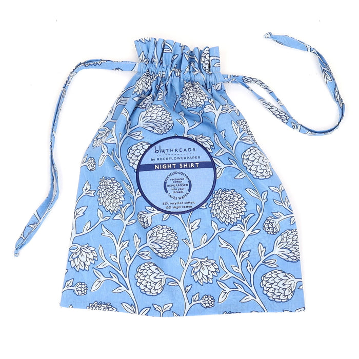 AINSLEY LIGHT BLUE Night Shirt