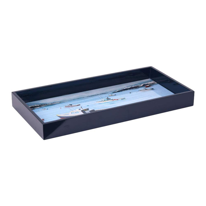LOBSTER BOAT PARADE 10 x 20 Art Tray