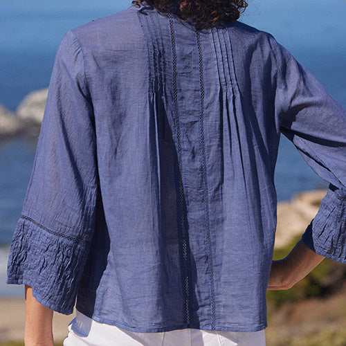 EASY Blouse, Navy