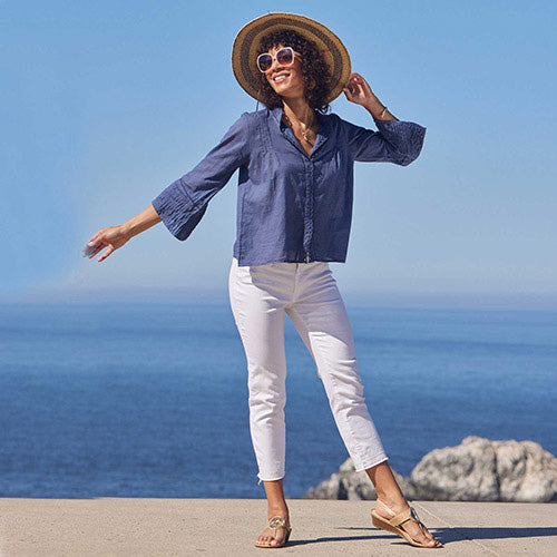EASY Blouse, Navy