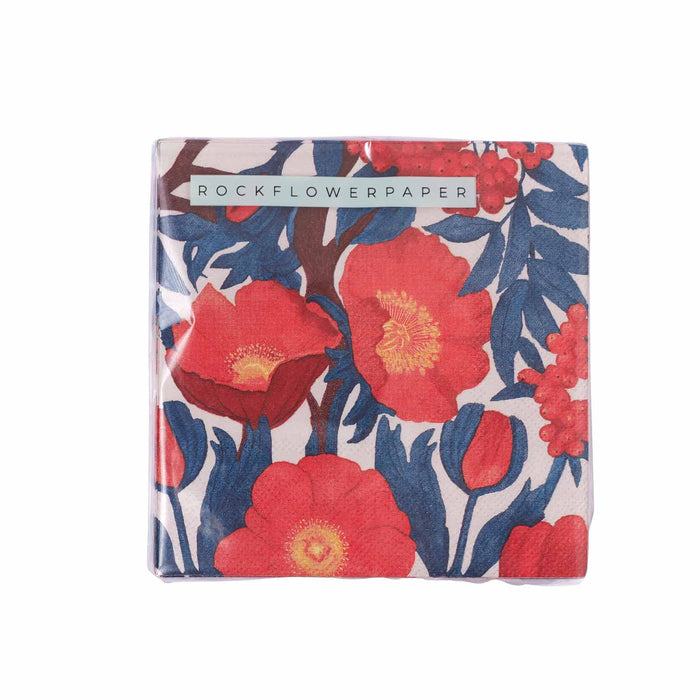 ICELANDIC POPPIES Paper Napkins (Pack of 25)