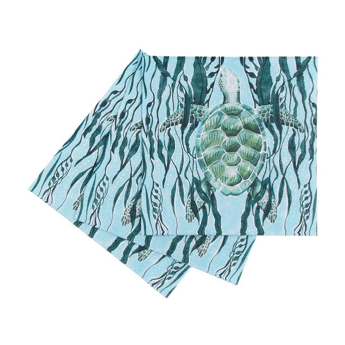 MARINE TURTLE Paper Napkins (Pack of 25)