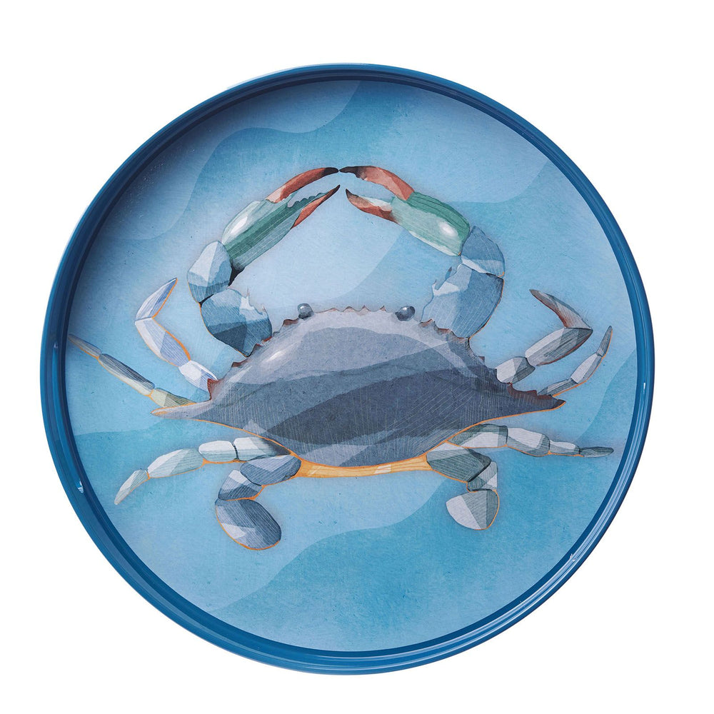 CRAB 15 Inch Round Tray