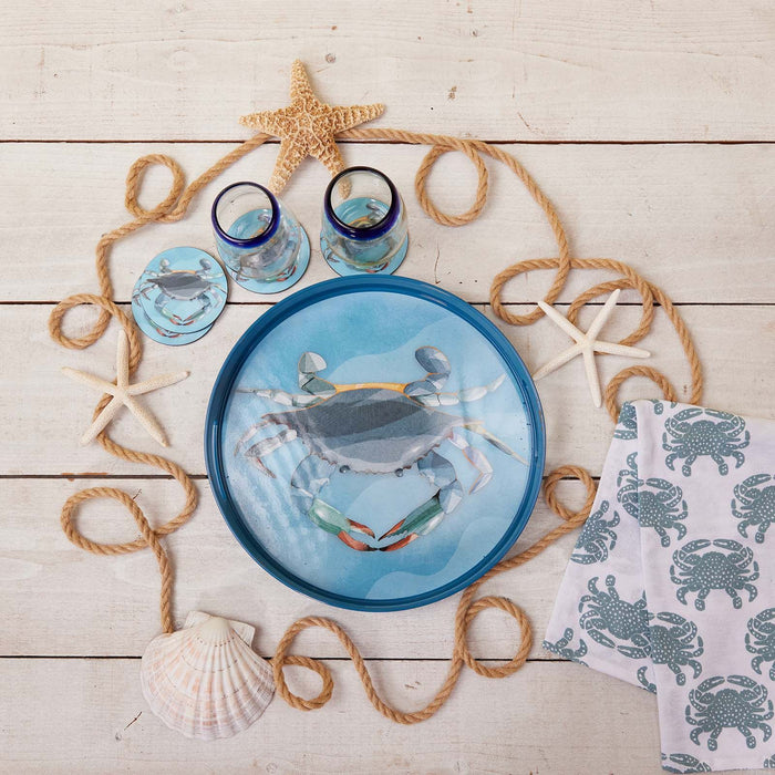 CRAB 15 Inch Round Tray