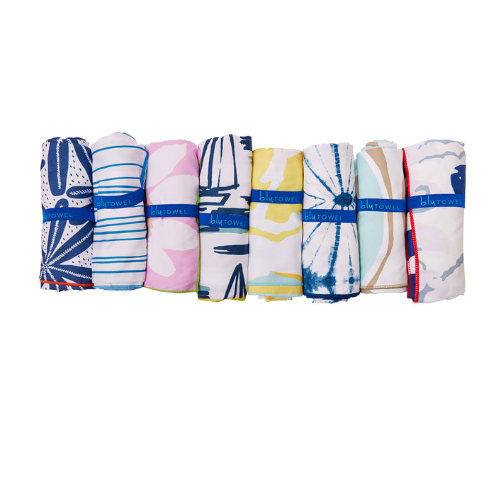 LEMON SLICES Reversible Beach Towel