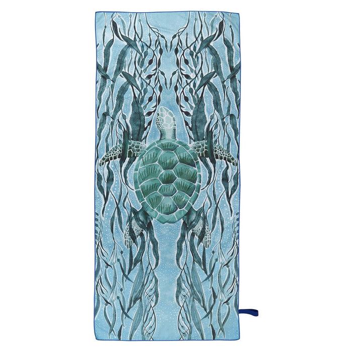 MARINE TURTLE Reversible Beach Towel