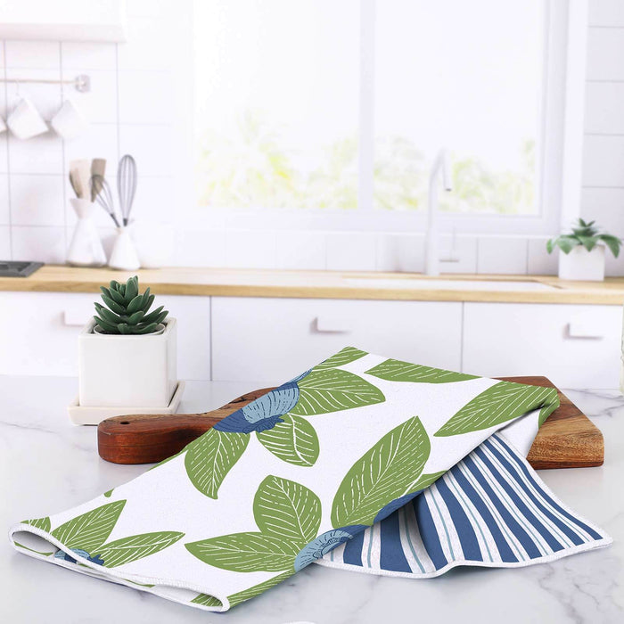 Blueberry Bunch blu Kitchen Tea Towel