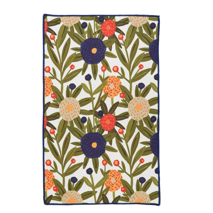 Harvest Sunshine blu Kitchen Tea Towel