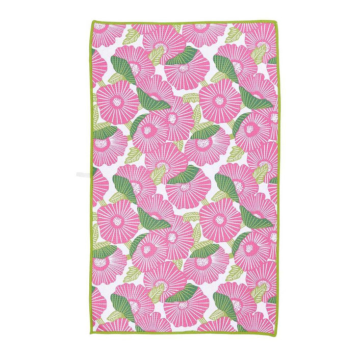 Poppy Papaver blu Kitchen Tea Towel