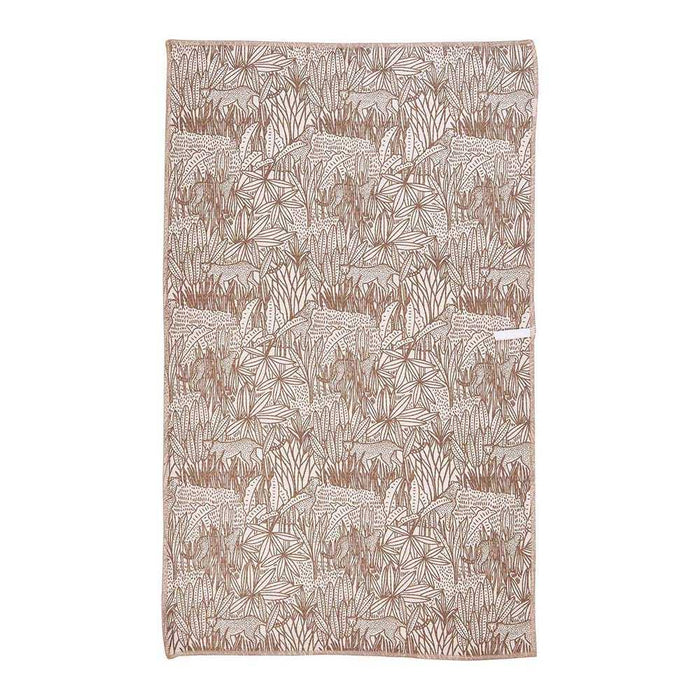 Safari Animals blu Kitchen Tea Towel