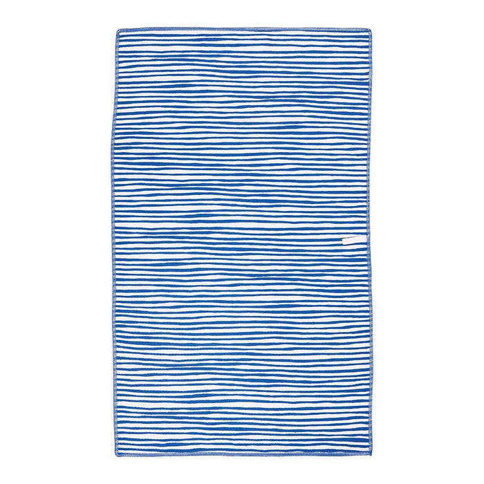 Sandy Claws blu Kitchen Tea Towel
