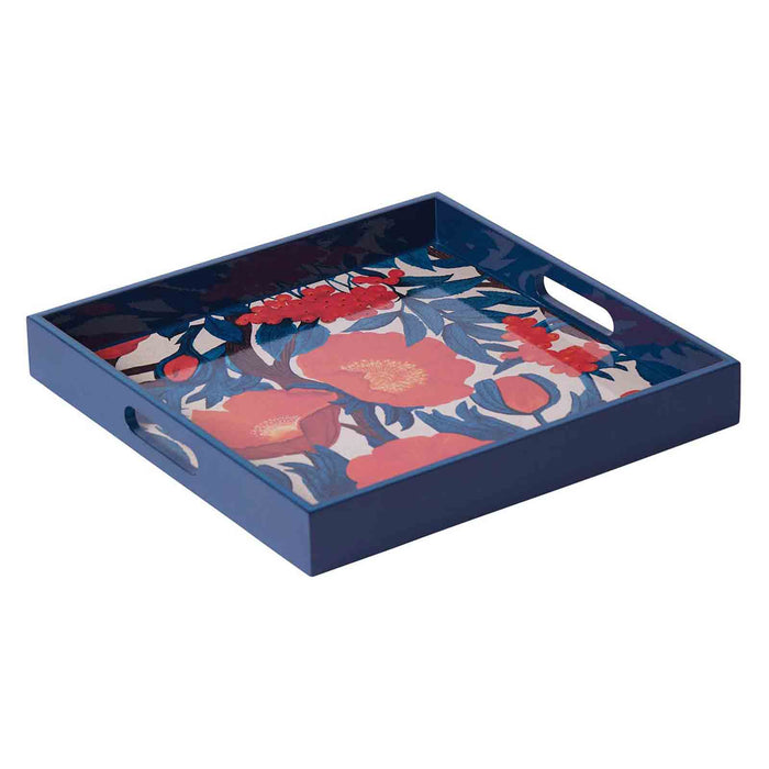 ICELANDIC POPPY 15 Inch Square Tray