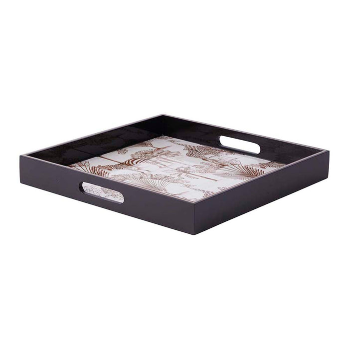 Safari Animals 15 Inch Square Tray