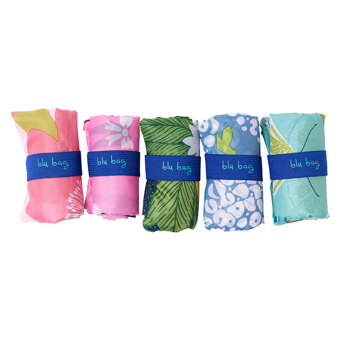 HYDRANGEA BLOSSOMS blu Bag Reusable Shopper Tote
