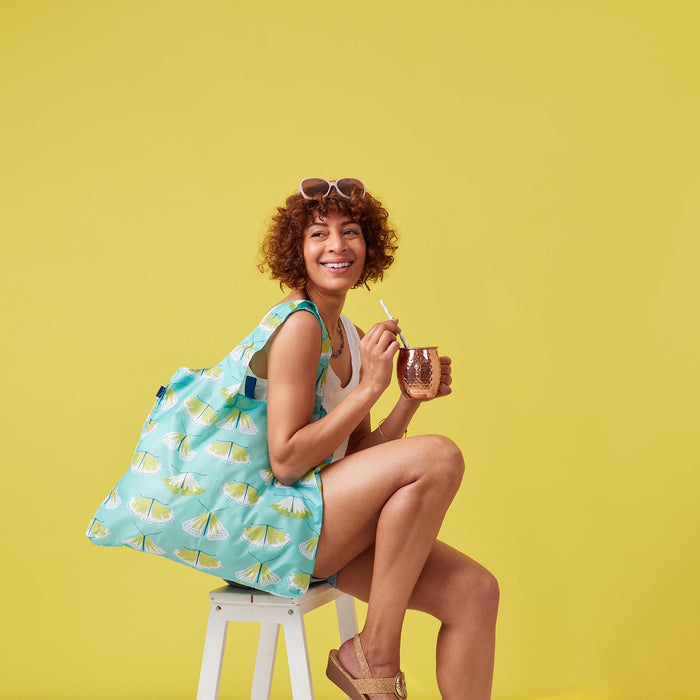 MOTHS blu Bag Reusable Shopper Tote