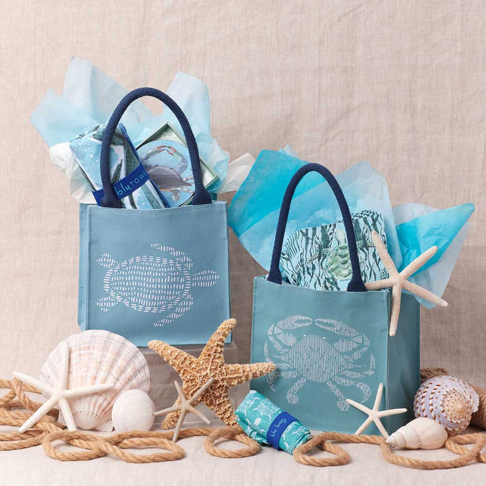 CRAB Itsy Bitsy Reusable Gift Bag Tote