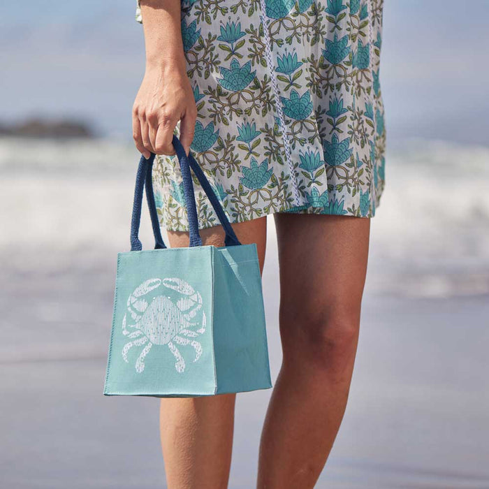 CRAB Itsy Bitsy Reusable Gift Bag Tote