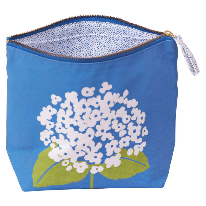 HYDRANGEA SOLA Pouch, Large