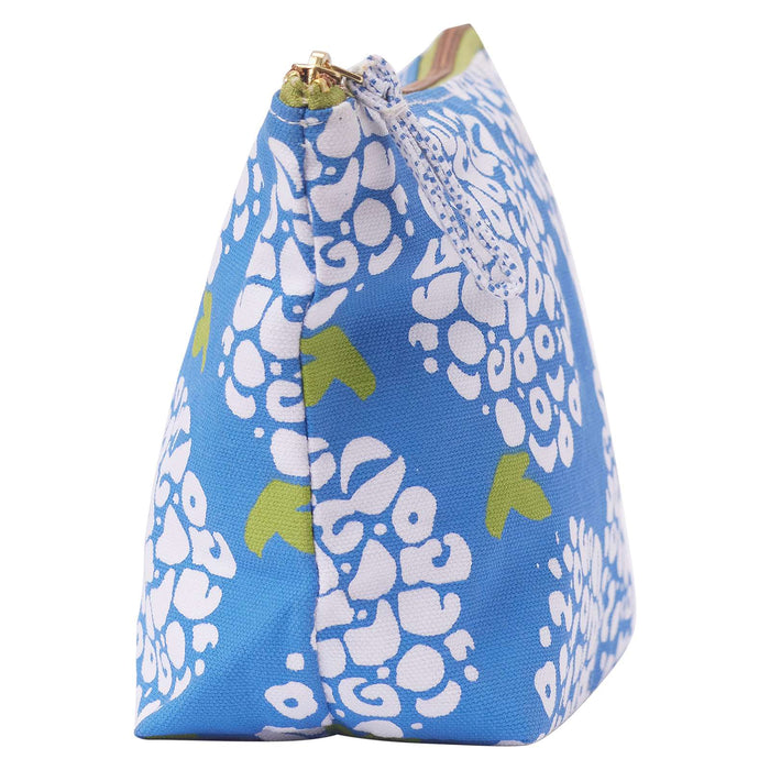 HYDRANGEA BLUE Pouch, Medium