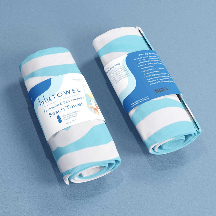 SAVE THE OCEAN Reversible Beach Towel