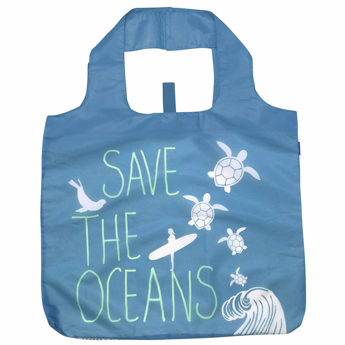 SAVE THE OCEANS blu Bag Reusable Shopper Tote