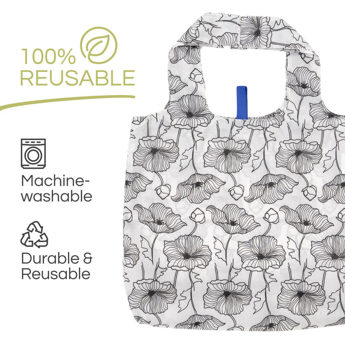 POPPY blu Bag Reusable Shopper Tote