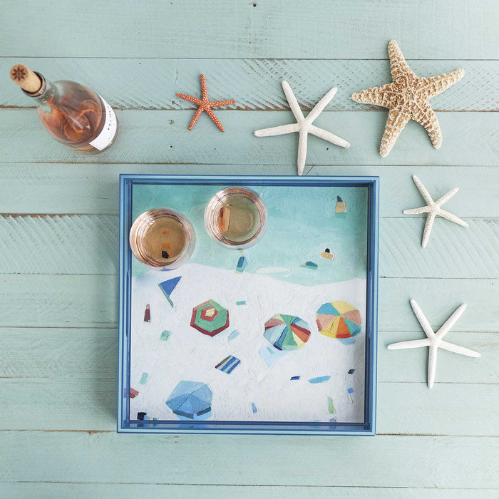 BEACH VISTA 15 Inch Square Tray