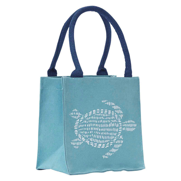 SEA TURTLE Itsy Bitsy Reusable Gift Bag Tote