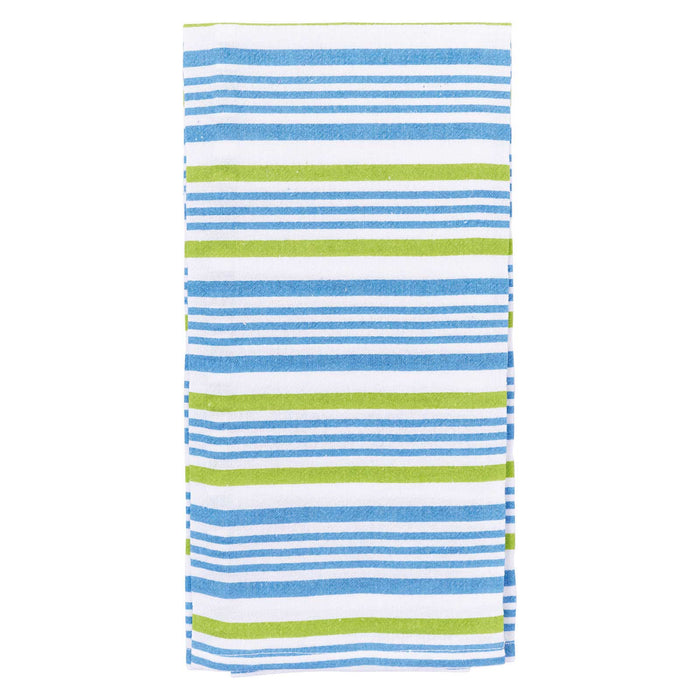 HYDRANGEA Cotton Kitchen Towels, Set of 3