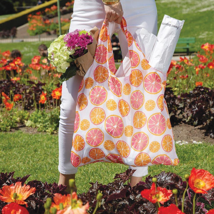 Citrus Red Blu Bag Reusable Shopping Bags BLUBAGS rfp-blu