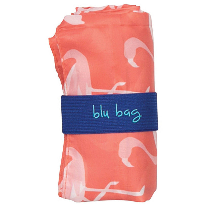 Pink Flamingo blu Bag Reusable Shopping Bag BLUBAGS rfp-blu