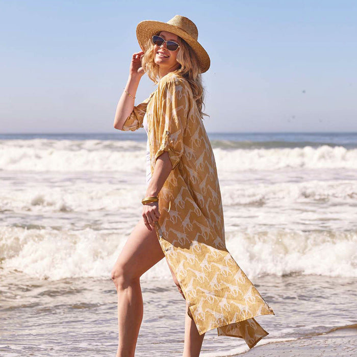 GIRAFFE TAN Shirt Dress