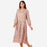 SCARLET PINK Long Tiered Dress