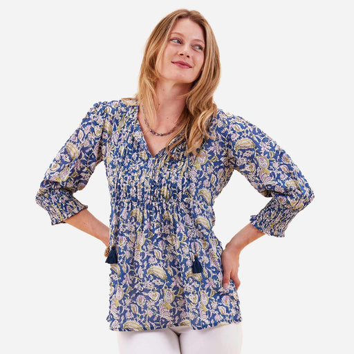 OPHELIA BLUE Blouse