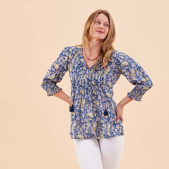 OPHELIA BLUE Blouse