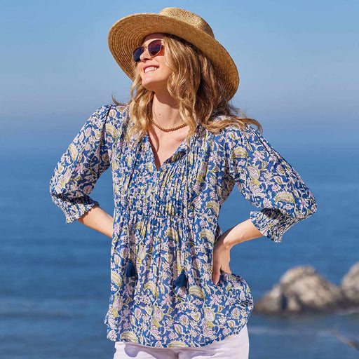 OPHELIA BLUE Blouse