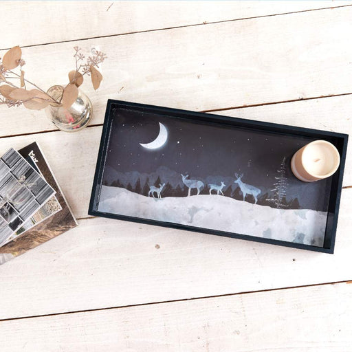 MOONLIT NIGHT 10 x 20 Art Tray
