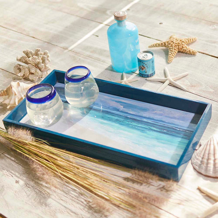 COASTAL VIEW 10 x 20 Art Tray