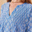 FIFER BLUE Pintuck Beach Coverup