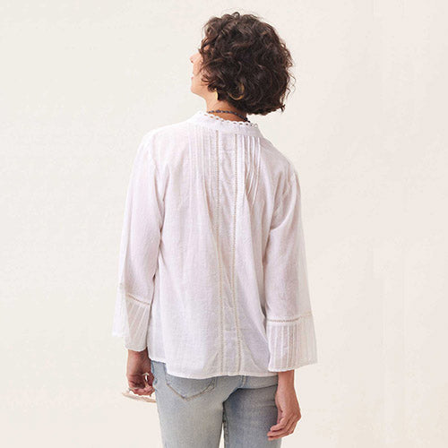 EASY Blouse, White