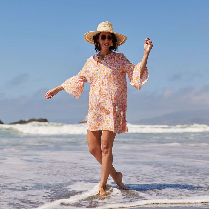 REESE PINK Beach Dress