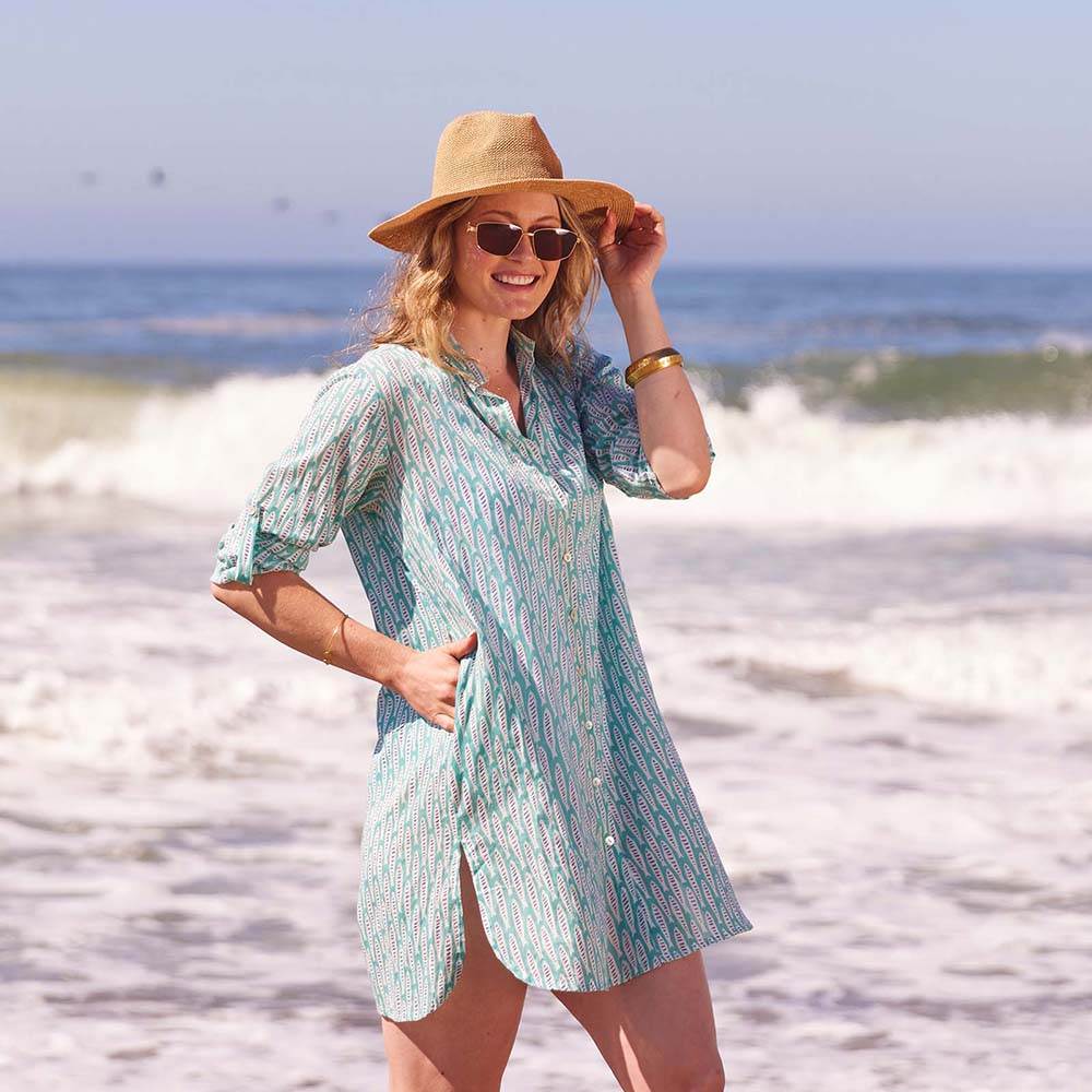 SARDINA OCEAN Button Down Beach Tunic