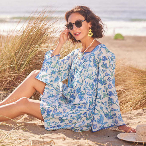 GEMMA OCEAN Dress with Bell Sleeve