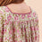 SCARLET PINK Dress with Bell Sleeve (Available: 02/05/2025)