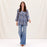 Jasmine Blue Bohemian Tunic