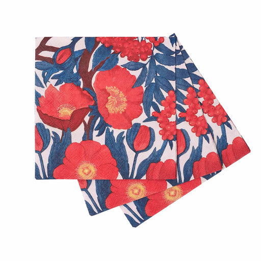 ICELANDIC POPPIES Paper Napkins (Pack of 25)