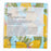 LEMON BLOSSOMS Paper Napkins, pack of 20 (Available: 01/17/2025)