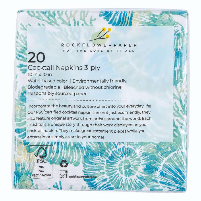 NAUTILUS Paper Napkins, pack of 20 (Available: 01/17/2025)