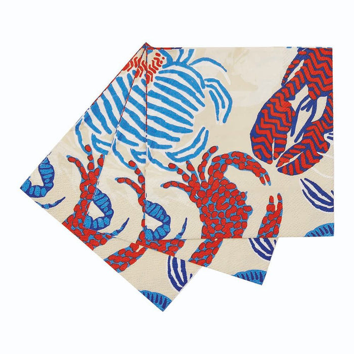 SANDY CLAWS Paper Napkins, pack of 20