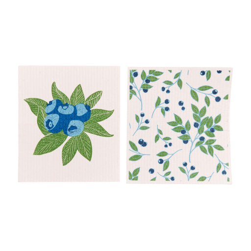 BLUEBERRY BUNCH blu Cloths Reusable Sponge-Cloth, Set of 2
